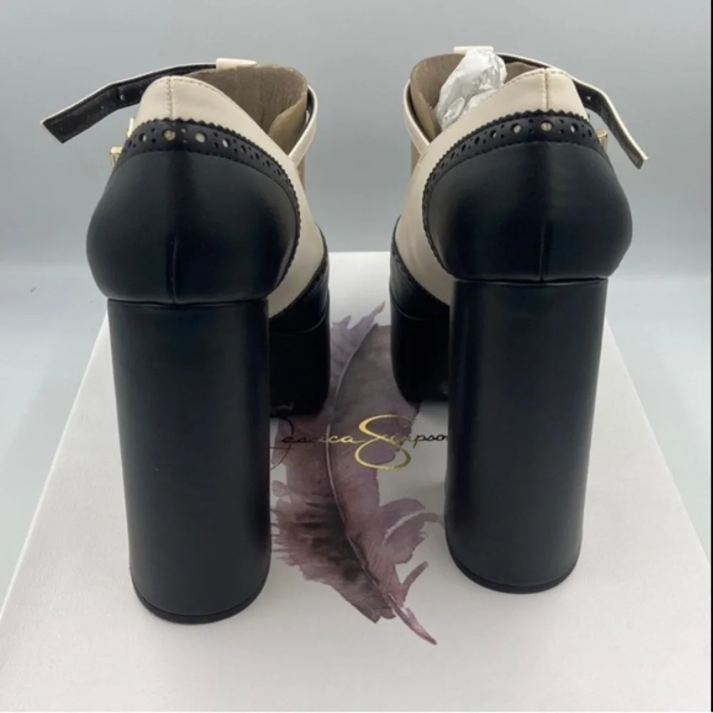 Jessica Simpson Selventa Platform Shoes - Size 8.5M - Picture 4 of 8